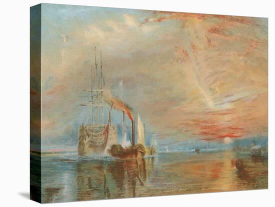 The Old Temeraire Tugged to Her Last Berth-J. M. W. Turner-Premier Image Canvas