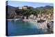 The Old Town Beach at Monterosso Al Mare from the Cinque Terre Coastal Path-Mark Sunderland-Premier Image Canvas