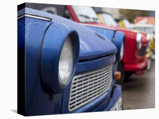 The Old Trabant Automobiles, Produced in the Former East Germany, Berlin, Germany, Europe-Carlo Morucchio-Premier Image Canvas