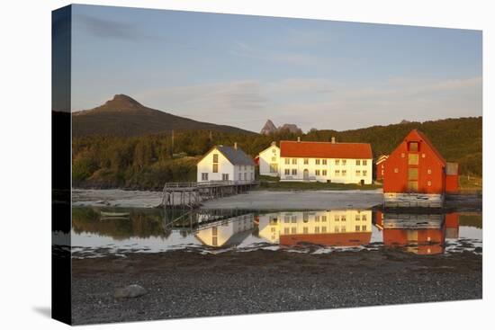 The Old Trading Centre of Kjerringoy, Nordland, Norway, Scandinavia, Europe-Doug Pearson-Premier Image Canvas