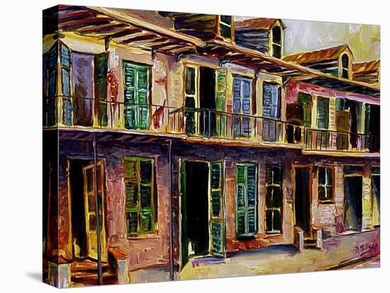 The Old Vieux Carre-Diane Millsap-Stretched Canvas