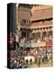 The Opening Parade of the Palio Horse Race, Siena, Tuscany, Italy, Europe-Upperhall Ltd-Premier Image Canvas