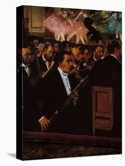 The Orchestra at the Opera House-Edgar Degas-Premier Image Canvas