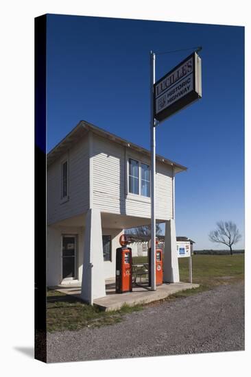 The Original Lucille's Route 66 Roadhouse, Hydro, Oklahoma, USA-Walter Bibikow-Premier Image Canvas