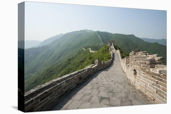 The Original Mutianyu Section of the Great Wall, Beijing, China-Michael DeFreitas-Premier Image Canvas