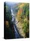 The Ottauquechee River, Quechee Gorge, Vermont, USA-Fraser Hall-Premier Image Canvas