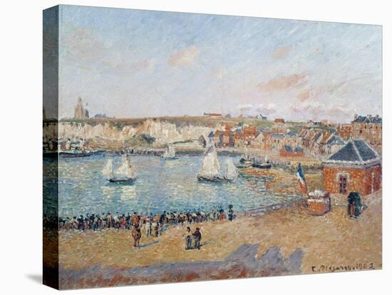 The Outer Harbour at Dieppe, 1902-Camille Pissarro-Premier Image Canvas