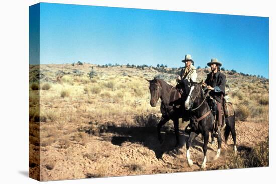 The Outlaw Josey Wales, Chief Dan George, Clint Eastwood, 1976-null-Stretched Canvas