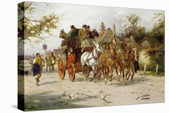 The Oxford to London Mail-George Wright-Premier Image Canvas