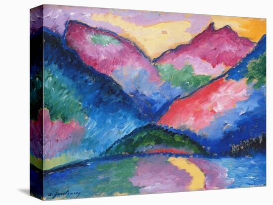 The Oy Valley, 1910-Alexej Von Jawlensky-Premier Image Canvas