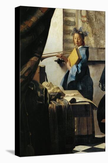 The Painter and His Model as Klio-Johannes Vermeer-Premier Image Canvas