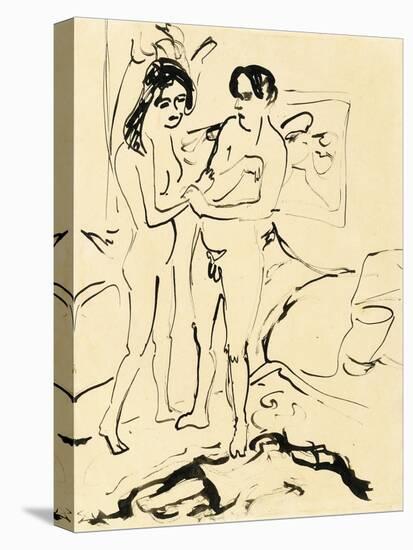 The Pair, C.1907-Ernst Ludwig Kirchner-Premier Image Canvas