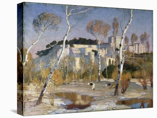 The Palace of the Popes, Avignon-Adrian Scott Stokes-Premier Image Canvas