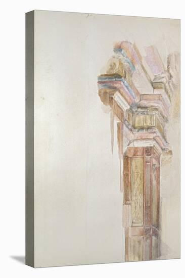 The Palazzo Gambacorti, Pisa, 27 - 30 April 1872 (Watercolour over Graphite on Wove Paper)-John Ruskin-Premier Image Canvas