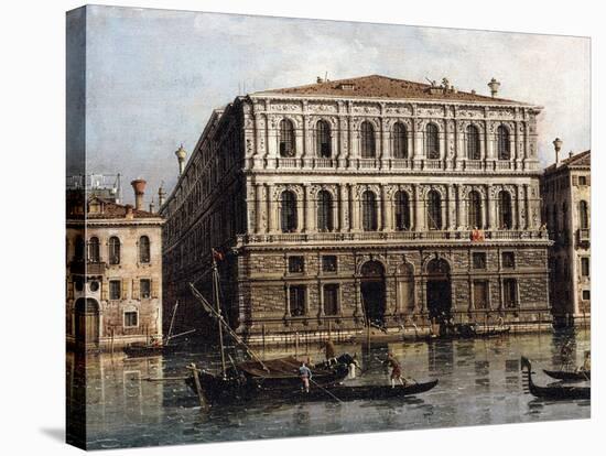 The Palazzo Pesaro from the Grand Canal, Venice-null-Premier Image Canvas