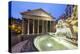 The Pantheon and Fountain at Night, Piazza Della Rotonda, Rome, Lazio, Italy-Stuart Black-Premier Image Canvas