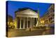 The Pantheon and Piazza Della Rotonda at Night, Rome, Lazio, Italy-Stuart Black-Premier Image Canvas