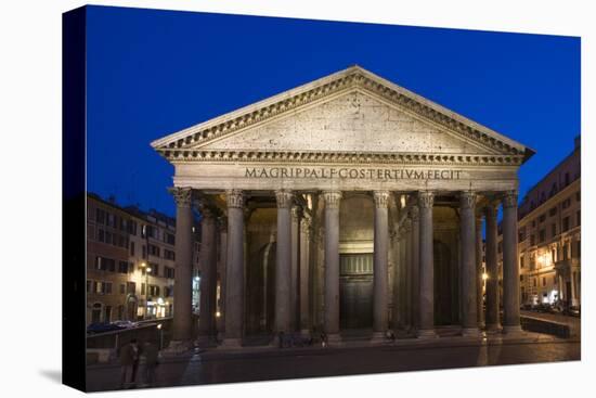 The Pantheon at Dusk, Rome, Italy-David Clapp-Premier Image Canvas