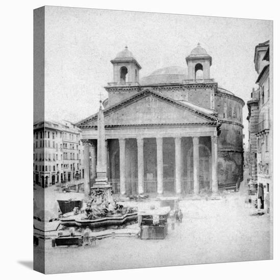 The Pantheon, Rome, Italy, Late 19th Century-null-Premier Image Canvas