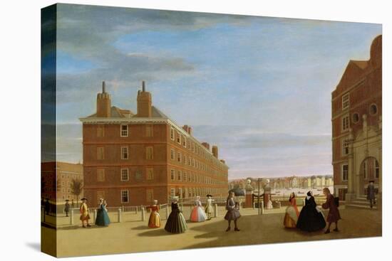 The Paper Buildings, Inner Temple, London, c.1725-null-Premier Image Canvas