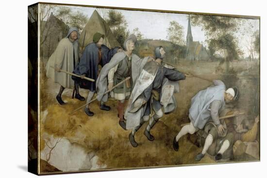 The Parable of the Blind - Painting, 1568-Pieter the Elder Bruegel-Premier Image Canvas