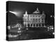 The Paris Opera House at Night-Walter Sanders-Premier Image Canvas