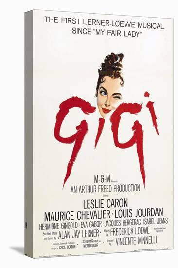 The Parisians, 1958, "Gigi" Directed by Vincente Minnelli-null-Premier Image Canvas