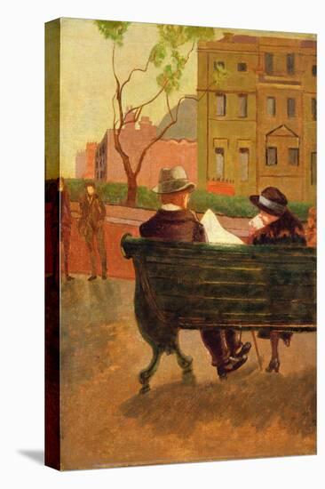 The Park Bench-Malcolm Drummond-Premier Image Canvas