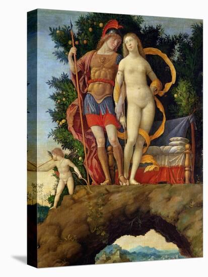 The Parnassus, Detail of Venus and Mars-Andrea Mantegna-Premier Image Canvas