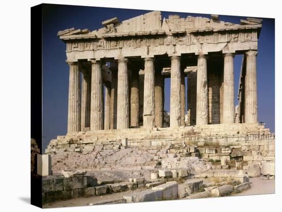 The Parthenon, 477 - 438 Doric Greek, Architects Ictinus and Callicrates with Phidias-null-Premier Image Canvas