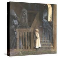 The Party on the Stairs-Adelaide Claxton-Premier Image Canvas