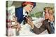 The Passenger Hated Redheads  - Saturday Evening Post "Leading Ladies", August 13, 1949 pg.24-Joe deMers-Premier Image Canvas