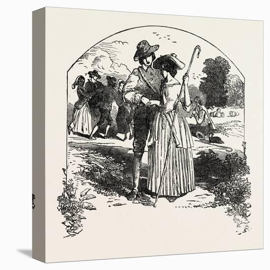 The Passionate Shepherd to His Love Book of English Songs, 1851-null-Premier Image Canvas