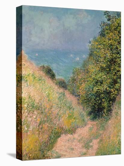 The Path of La Cavée at Pourville, 1882-Claude Monet-Premier Image Canvas