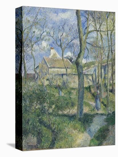 The Path to Les Pouilleux, Pontoise, 1881-Camille Pissarro-Premier Image Canvas