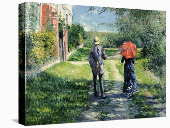 The Path Uphill, 1881-Gustave Caillebotte-Premier Image Canvas