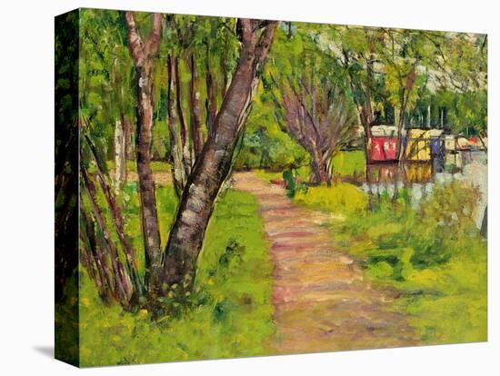 The Pathway, Loch Lomond-George Leslie Hunter-Premier Image Canvas