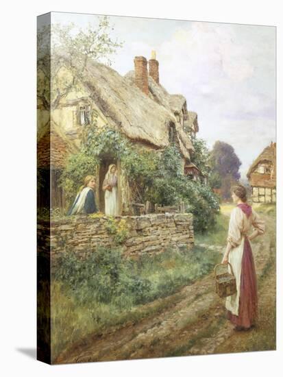 The Peaceful Village-Henry John Yeend King-Premier Image Canvas