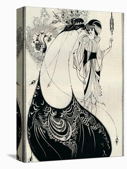 The Peacock Girl, 1893-Aubrey Beardsley-Premier Image Canvas