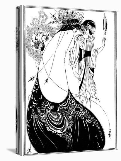 The Peacock Skirt-Aubrey Beardsley-Premier Image Canvas