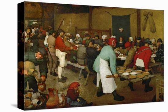 The Peasants' Wedding, 1568-Pieter Bruegel the Elder-Premier Image Canvas