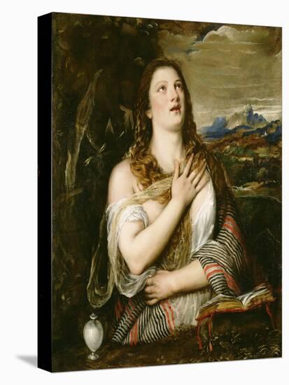 The Penitent Magdalene, C.1555-65-Titian (Tiziano Vecelli)-Premier Image Canvas