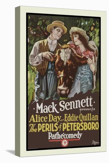 The Perils of Petersboro-Mack Sennett-Stretched Canvas