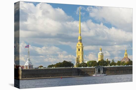 The Peter and Paul Fortress, UNESCO World Heritage Site, St. Petersburg, Russia, Europe-Miles Ertman-Premier Image Canvas
