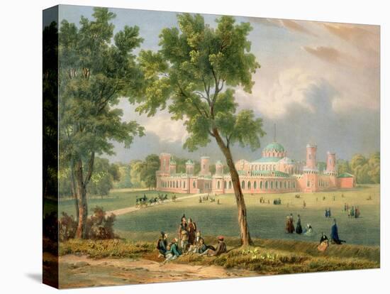 The Peter the Great Palace in Moscow, Printed by Edouard Jean-Marie Hostein (1804-89)-Victor Jean Adam-Premier Image Canvas