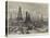 The Petroleum Oil Wells at Baku, on the Caspian-William 'Crimea' Simpson-Premier Image Canvas