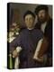 The Physician Giovanni Agostino Della Torre and His Son, Niccolò, Ca 1515-Lorenzo Lotto-Premier Image Canvas