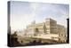 The Piazza Del Quirinale, with the Castel Sant'Angelo and Saint Peter's Beyond-Antonio Joli-Premier Image Canvas