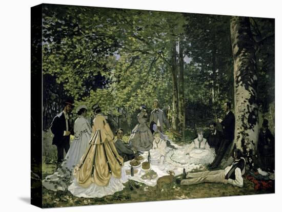 The Picnic-Claude Monet-Premier Image Canvas