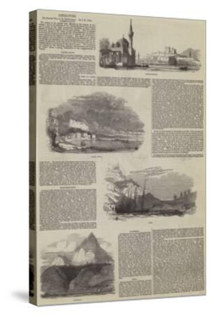 The Pictorial Tour In The Mediterranean By J H Allan Giclee Print Art Com